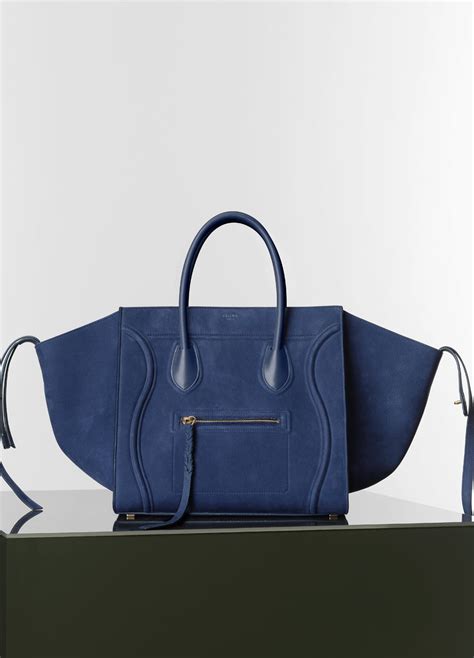 celine blue suede bag|Celine Suede Crossbody Bag .